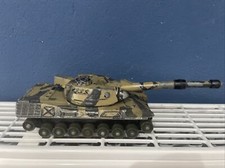 Dinky Toys Leopard Tank Made In England - Vintage repainting desert camo