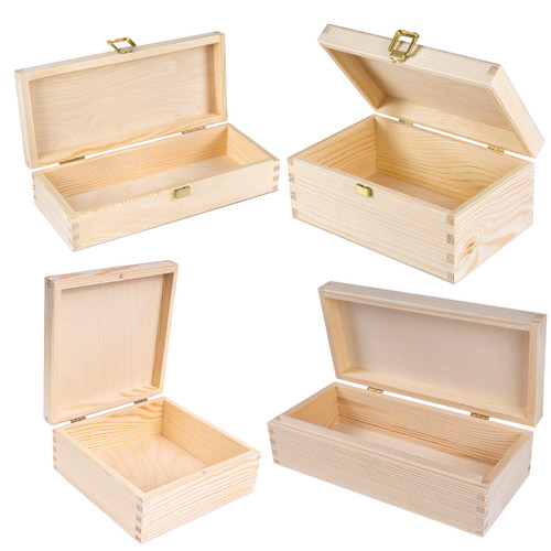 Wooden storage box - wooden,
