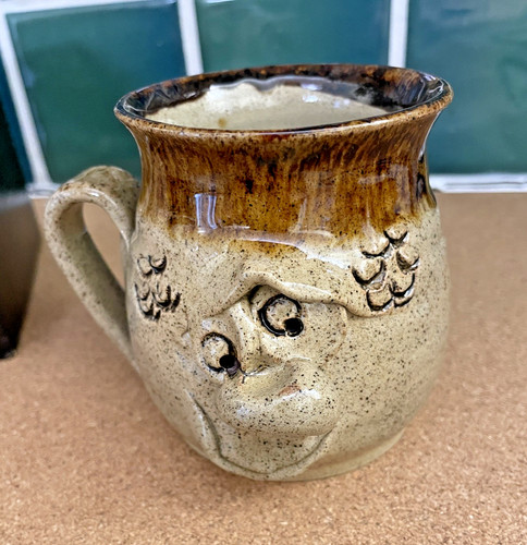 Vintage 80s pretty ugly mug - 80s,