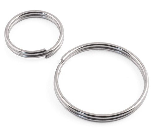 Split safety rings - split, marine