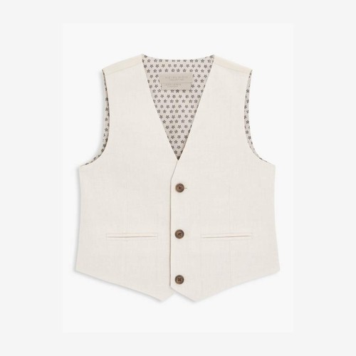 Cream boys linen - cream,