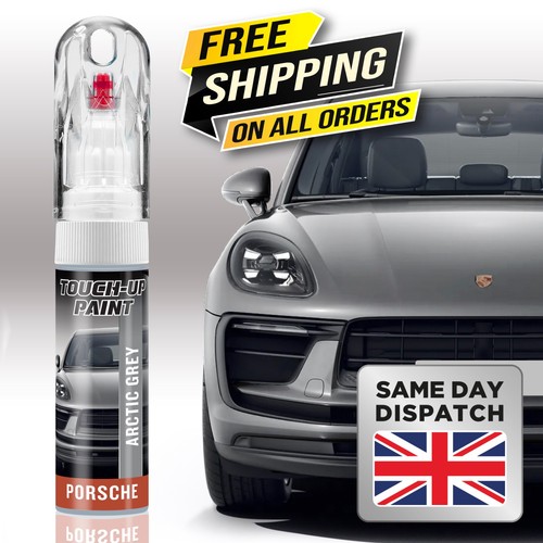 Porsche arctic grey - grey, /