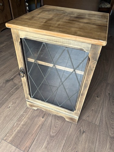 Cabinet oak with - hi-fi,