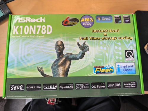 Asrock k10n78d motherboard - asrock,