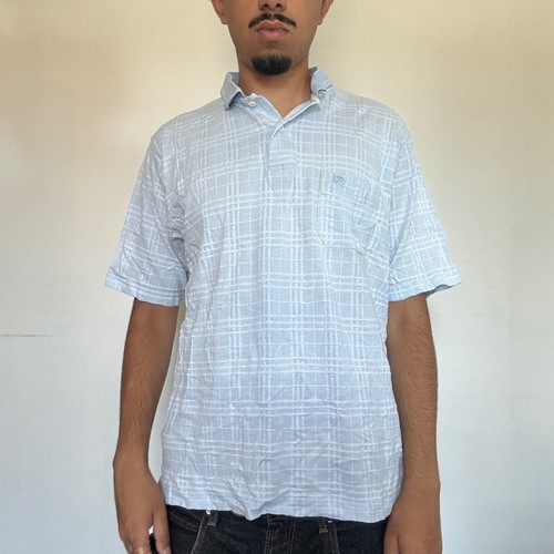 Vintage light blue burberry - blue,