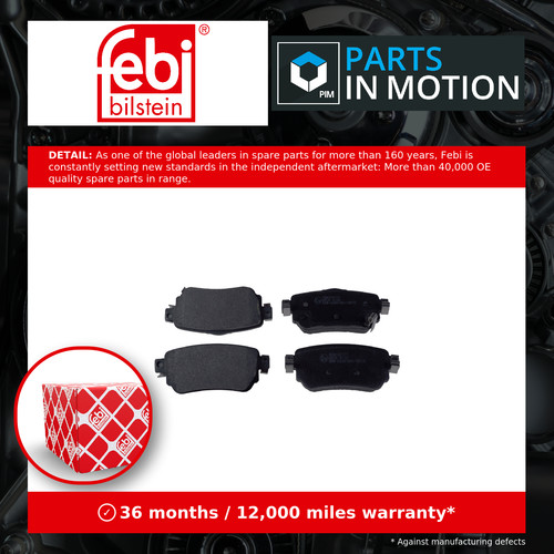 Brake pads set fits - set,