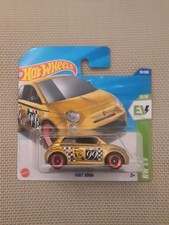 Hot Wheels Fiat 500E Gold