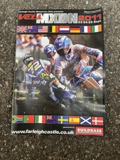 Vet’s motocross Of Nations 2011 Farleigh Castle Programme