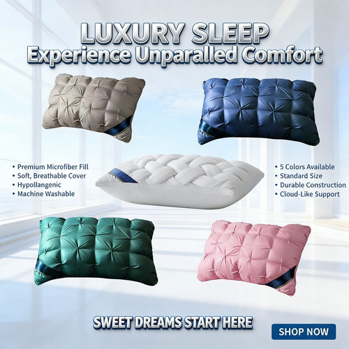 Luxury quilted pillows - luxury,