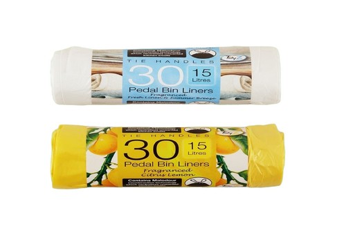 Scented pedal bin liners - pedal,