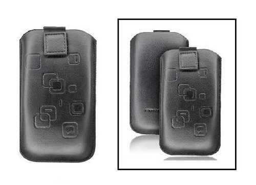 Black leather case lg - case,
