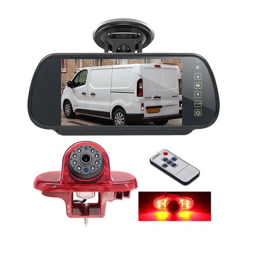 Mirror monitor ir brake - 7",