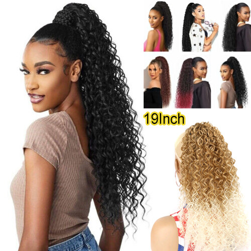 Afro kinky curly - afro, ponytail
