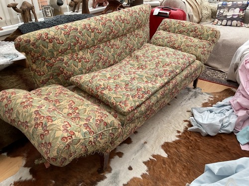 Vintage double drop end sofa - double,
