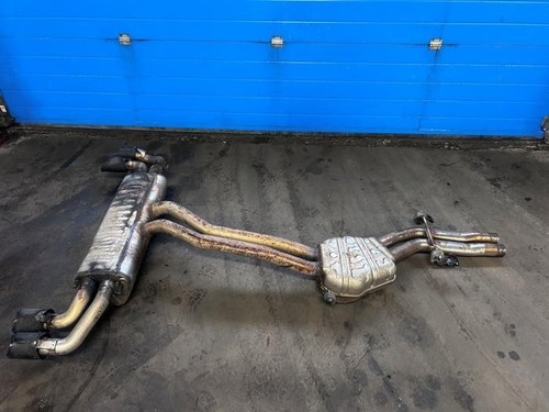 Center rear silencer - silencer, porsche