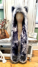 Spirithoods grey fox tye dye - tye,