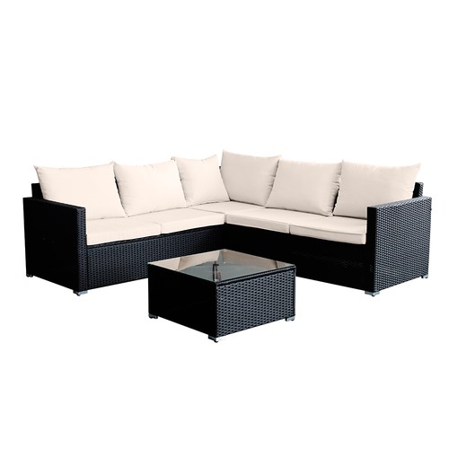 Seater rattan garden - 5-seater,
