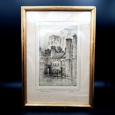 Vintage F. Robson Etching