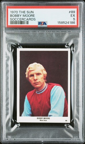 1970 the sun - 1970, soccercards