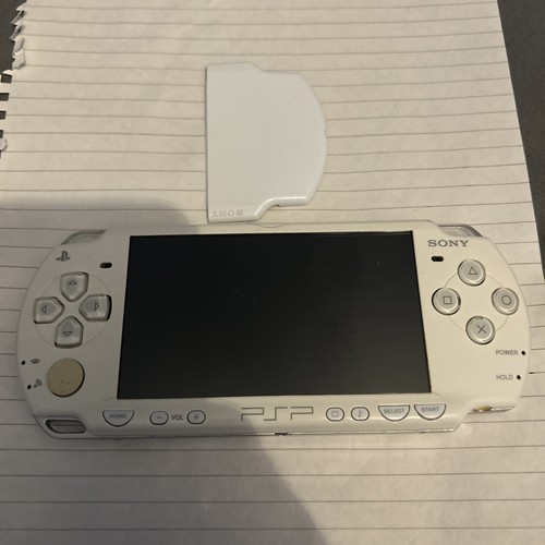 Sony psp white handheld - sony,