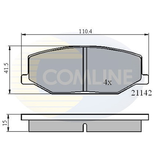 Brake pads set for - pads, suzuki