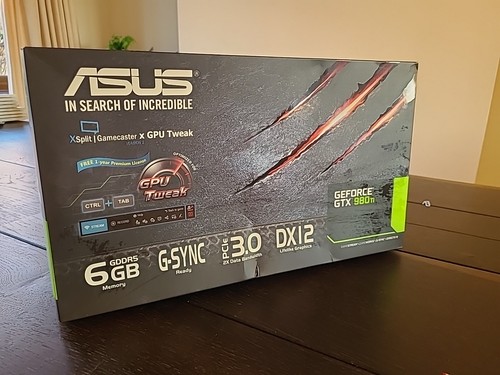 Asus nvidia geforce gtx 980 - gtx, ti