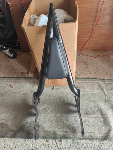 Quick release sissy bar - release,