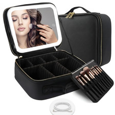 LED Makeup Bag with light &