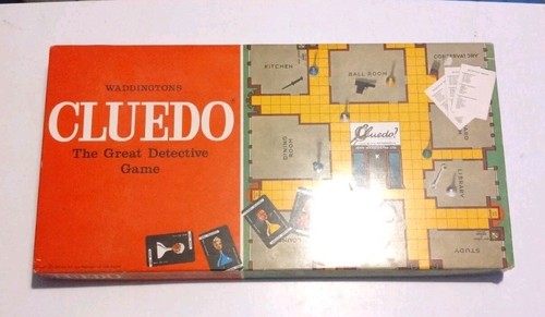 Cluedo board game - game, and1972