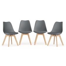 2/4/6 x BERGEN Tulip Dining