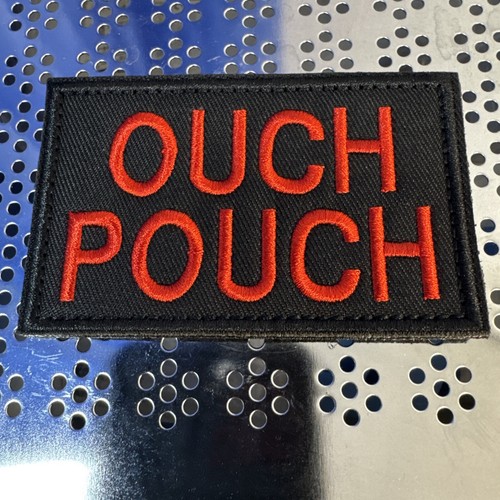 Ouch pouch patch black - ouch, first