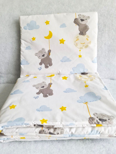 Bedding set for crib pram - pc,