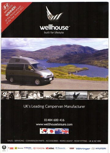 Wellhouse motor caravans c2012 - wellhouse,