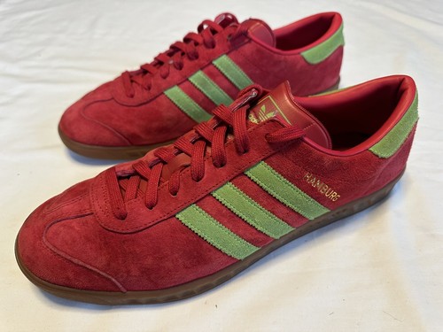 Adidas hamburg red green - hamburg,