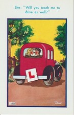 Vintage Saucy Seaside Postcard