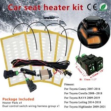 12V Car Seat Heater Kit,Heated