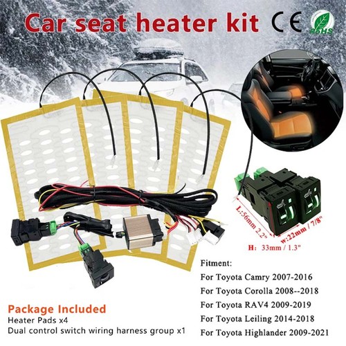 12v car seat heater kit - car,