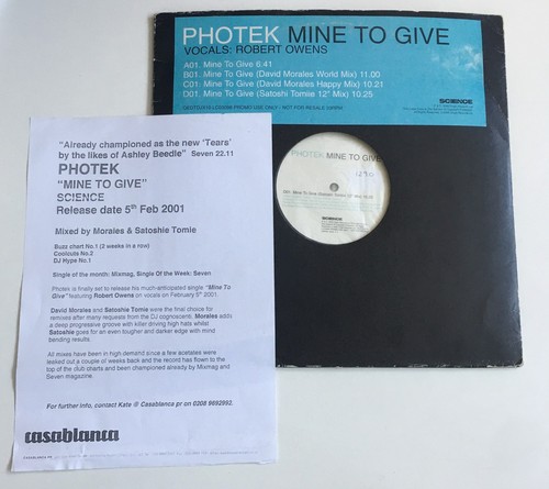 Photek mine give - photek,