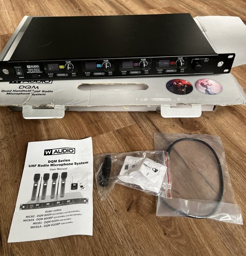Audio dqm600h uhf quad - w-audio,