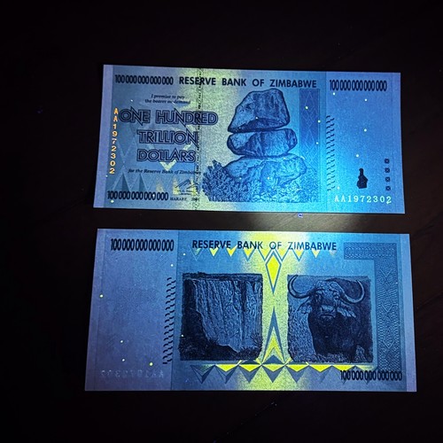 Zimbabwe 100 trillion dollars - zimbabwe,
