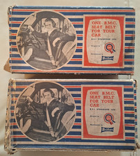 BMC Britax Seat Belts - New Old Stock - 1950's