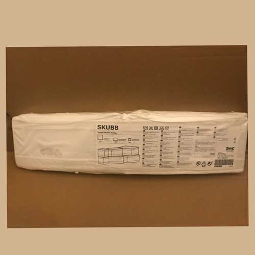 Skubb white set drawer - set, 6