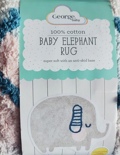 Elephant shaped rug - , new