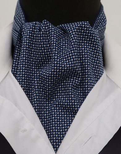 Mens blue white geometric - &,