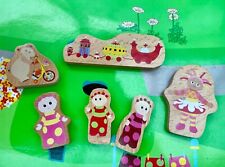 In The Night Garden Wooden Character Figures - Ideal Cake Toppers!