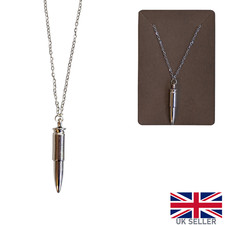 Silver Bullet Necklace Gun