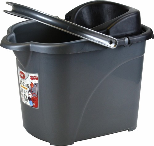 15L Plastic Mop Bucket With