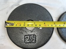2 VTG Ivanko 2 1/2 LBS  Weight