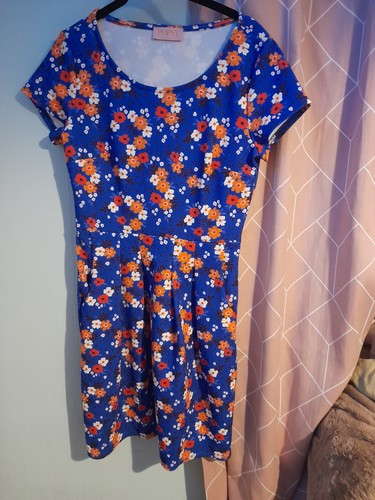 Gorgeous floral blue popsy - gorgeous,