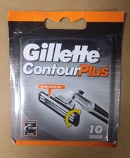 Gillette Contour Plus Cartridges Men's Razor Blades 10 Pack New Old Stock